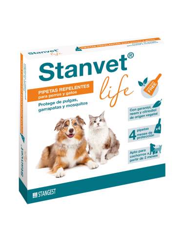 Stanvet Life spray natural perros y gatos